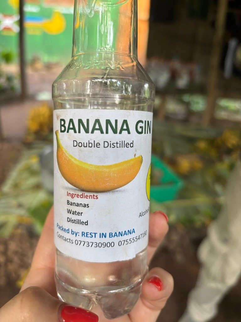 Banana Gin Tasting - Banana Experience Uganda