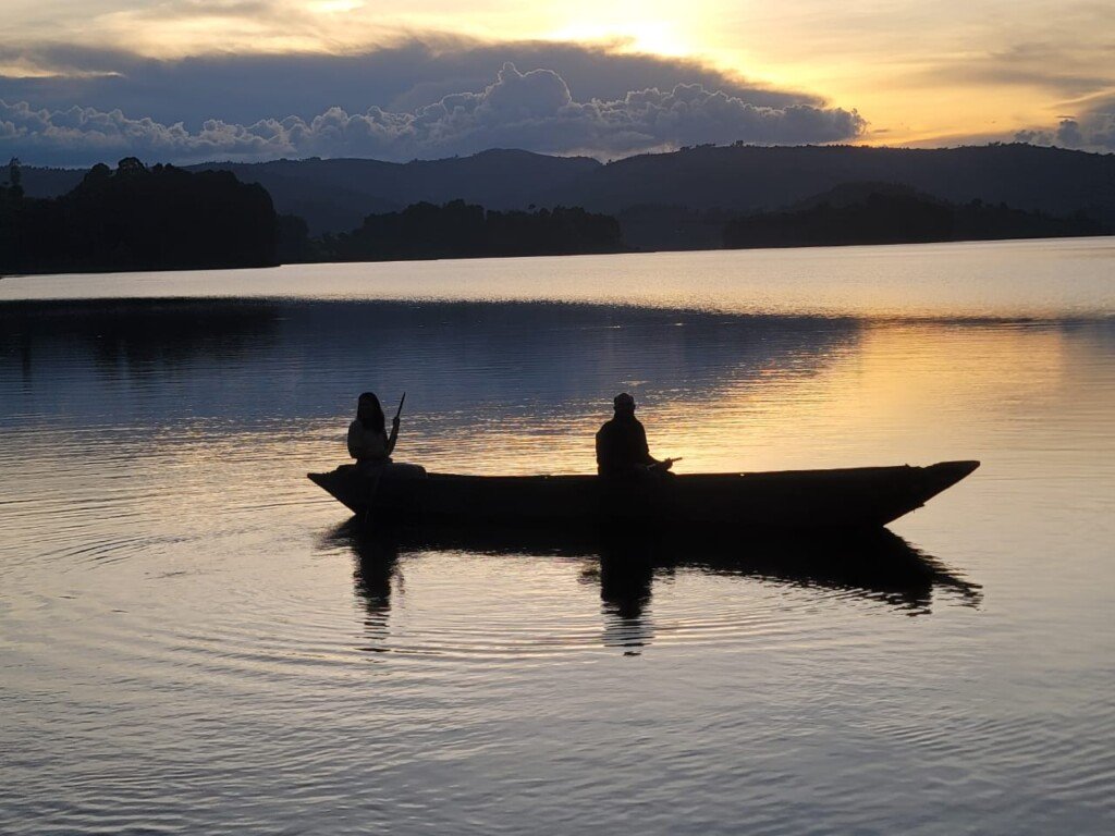 Lake Bunyonyi sunrise